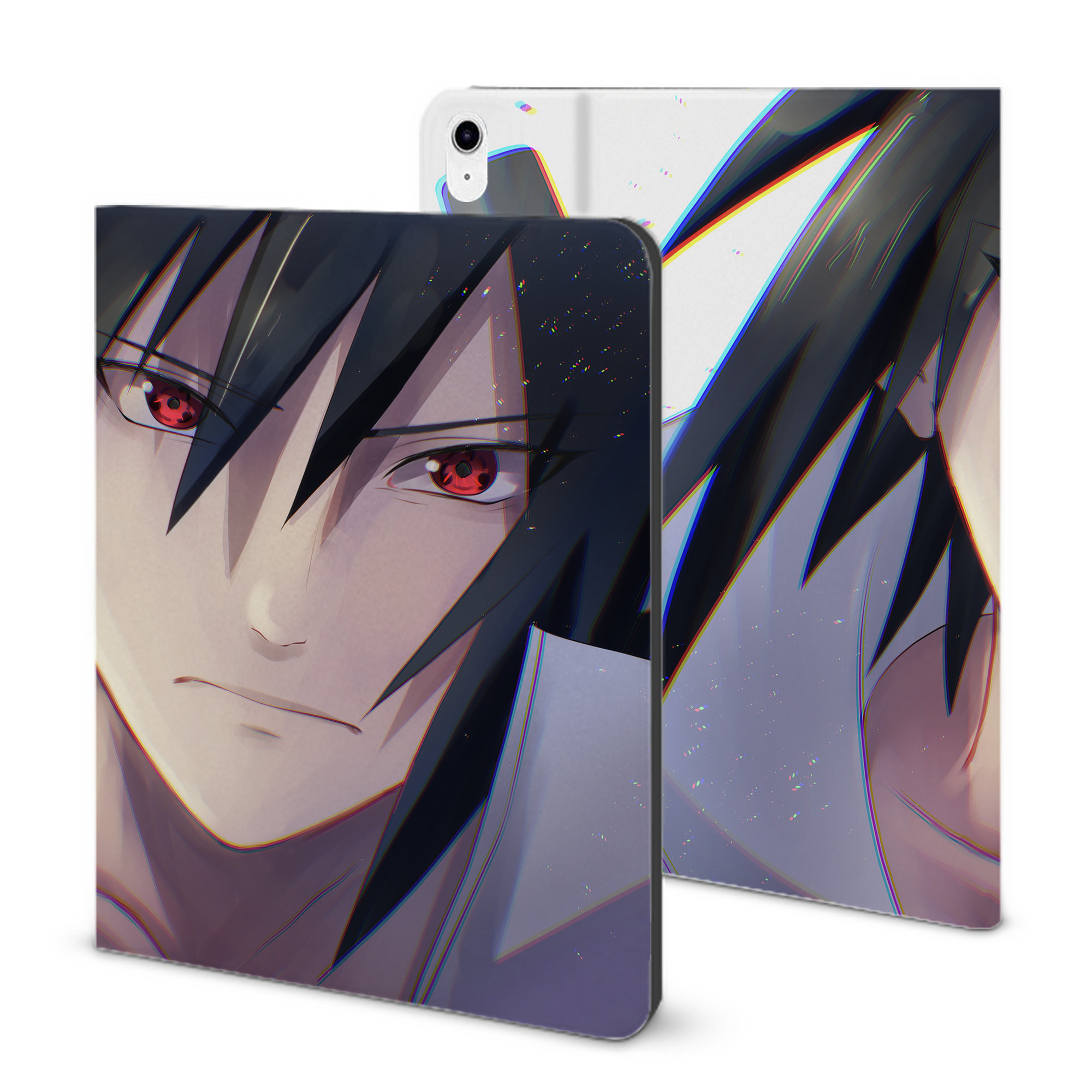 （画像用） NARUTO -ナルト- NARUTO -ナルト- 疾風伝 IPad ケース ブック型 PUレザー TPU 耐衝撃 軽量 薄型 ペン収納なし 全面保護 IPad 各モデル対応